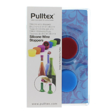 Wine Butler PULSILCWS Pulltex (2PK) Silicone Wine Stopper