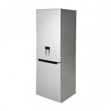 KIC KBF639/2MEWATER 344L Metallic Combi Fridge Freezer With Water Dispenser