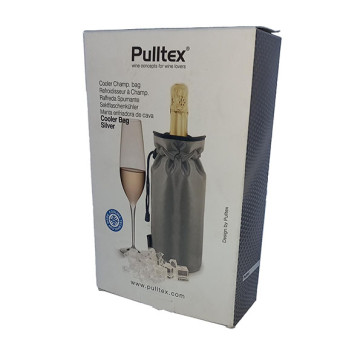 Wine Butler PULCHAMPCBSIL Pulltex Champagne Cooler Bag - Silver (PWC)