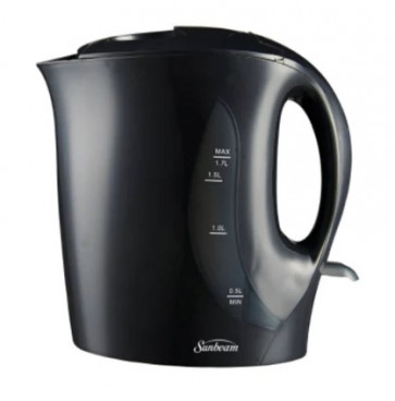 Sunbeam SAK-100BKC Sunbeam 1.7 Litre Hinged Lid Auto Jug Kettle - Black