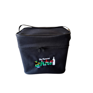 Wine Butler LSMINI6PK Styrene 6 Pack Mini Bag - Black