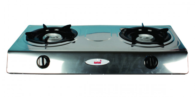 Totai 2 Burner Gas Hotplate with Auto Ignition