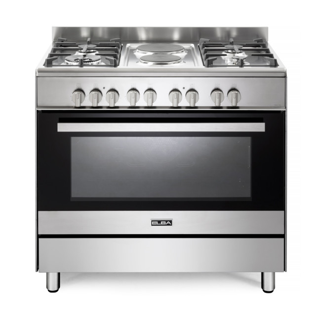 Elba 01/9CX 727N 90CM Classic 4 Burner Gas/Electric Oven