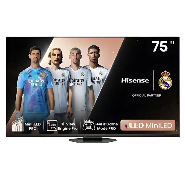 Hisense 75U8N 75" Mini-LED ULED 4K VIDAA Smart TV