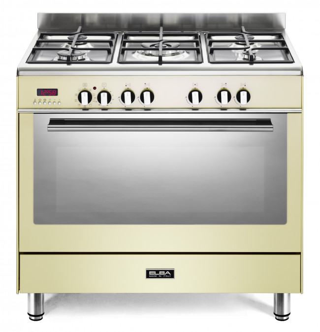 Elba 01/9FX 827C 90cm Fusion Gas/Electric Cooker Cream