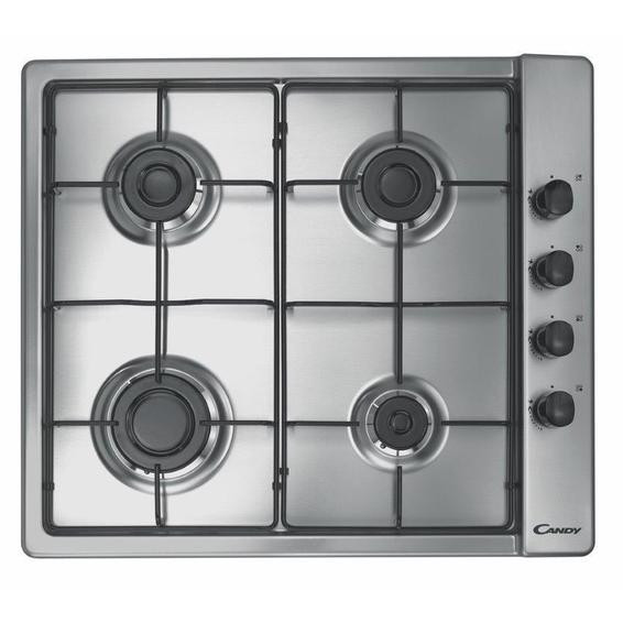 Candy CHW6LBXLPG 60cm 4 Burner Inox Gas Hob