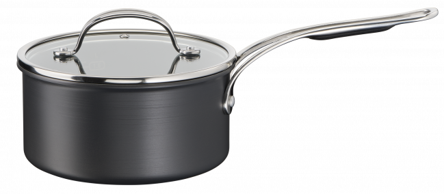 Jamie Oliver H9122344 Cook's Classic Hard Anodized 18cm Non-stick Saucepan