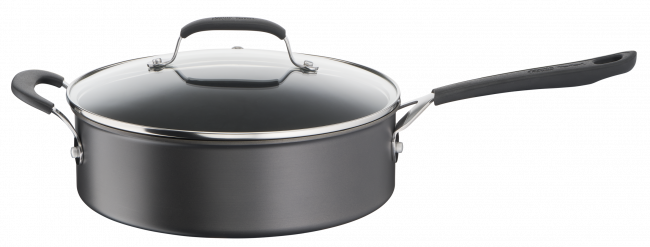 Jamie Oliver H9133344 Quick & Easy Hard Anodized 26cm Non-stick Sautepan