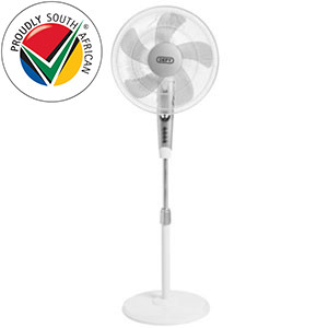 Defy DSF1626W 50W White Stand Fan