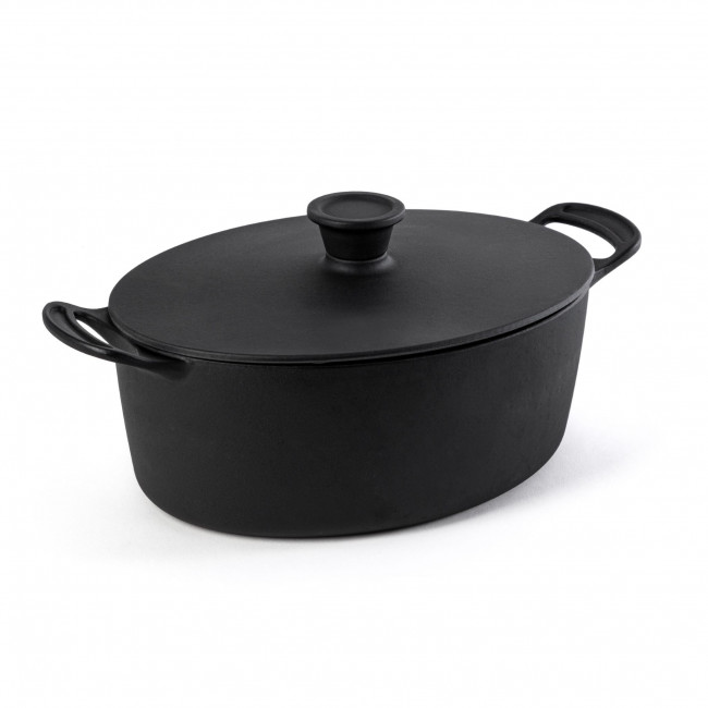 Jamie Oliver E2125455 5.1L 30x22cm Oval Cast Iron Stewpot