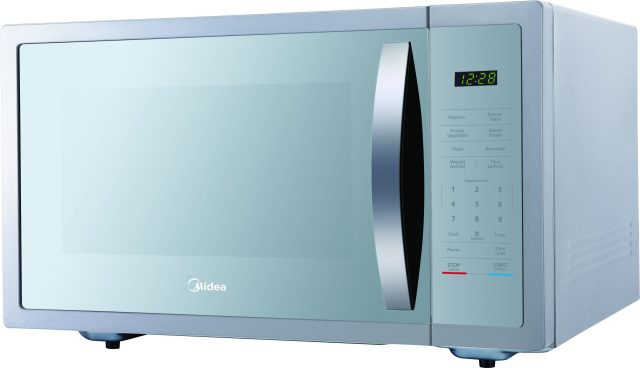 Midea EM145A2HG 1100W 45L Mirror Digital Microwave