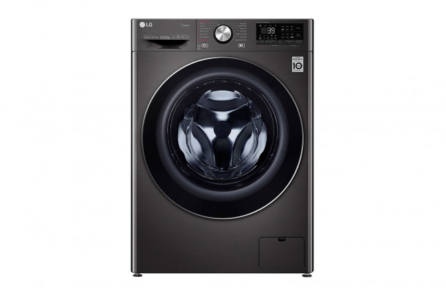 LG F2V9GCP2E 8.5/5KG Black Stainless Steel Washer Dryer Combo