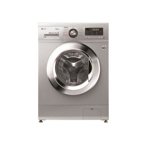 LG FH0J3HDNP5P 7KG Silver Front Loader Washing Machine