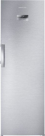 Grundig GSN 10720 X 344L Stainless Steel Upright Fridge