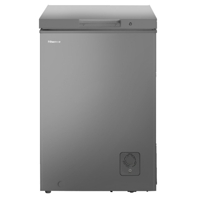 Hisense H125CFS 95L Metallic Chest Freezer