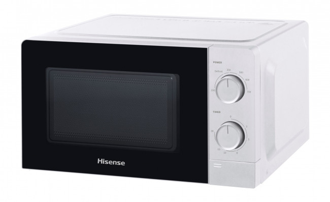 Hisense H20MOWS1 20L White Manual Microwave