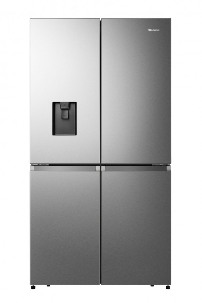 Hisense H750FS-WD 579L Brushed Stainless Steel (Multi-Door) Side by Side Fridge/Freezer