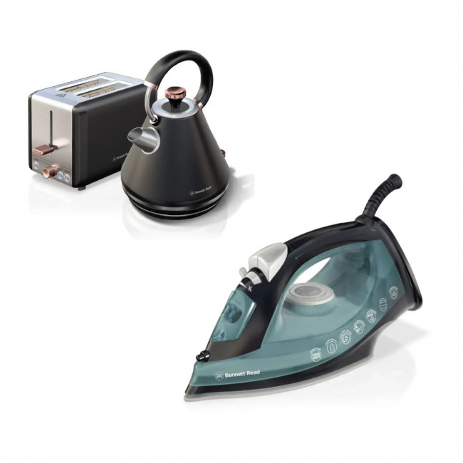 Bennett Read KBP900 Midnight Set & 2000W Steam Iron Bundle
