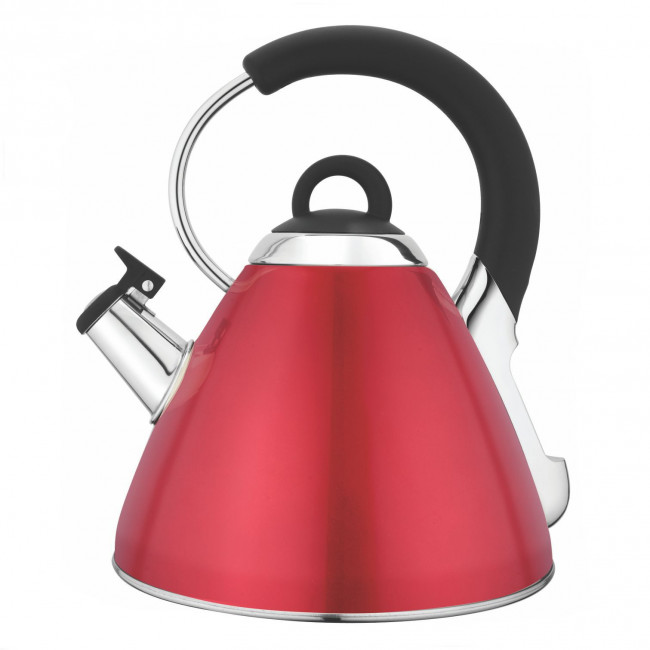 Snappy Chef 2.2L Whistling Kettle- Red