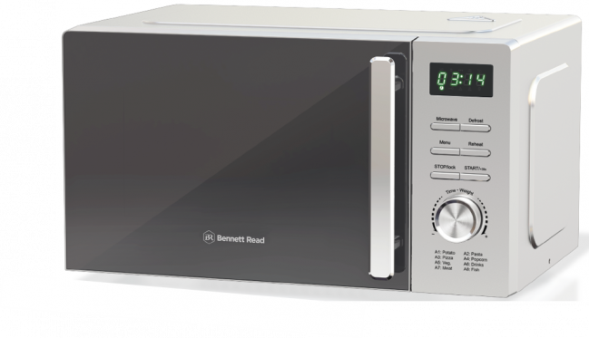 Bennett Read KMW111 20L Mirror Digital Microwave
