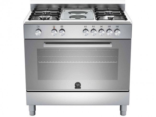 Bertazzoni La Germania Europa 90cm Electric Oven Gas Hob - S/Steel