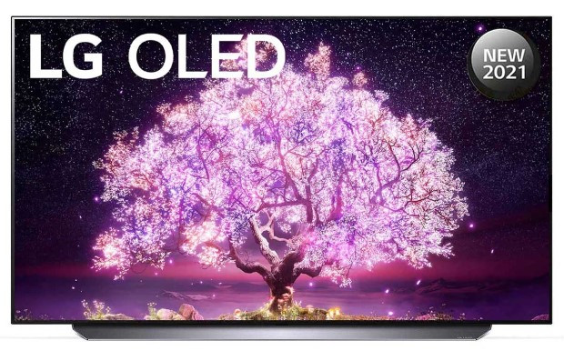 LG OLED48C1PVB OLED TV 48 Inch C1 Series Cinema Screen Design 4K Cinema HDR webOS Smart with ThinQ AI Pixel Dimming