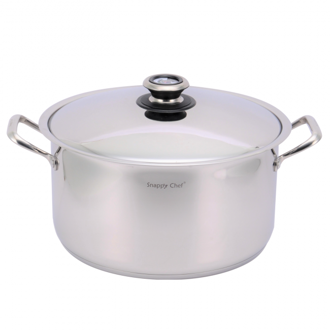 Snappy Chef 14L Deluxe Stainless Steel Stock Pot