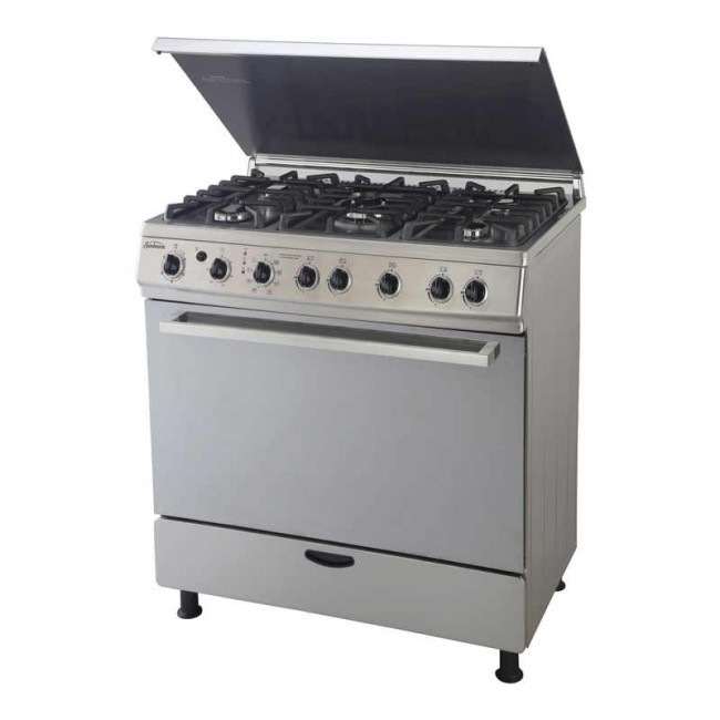 5 plate gas stove deals with electric oven