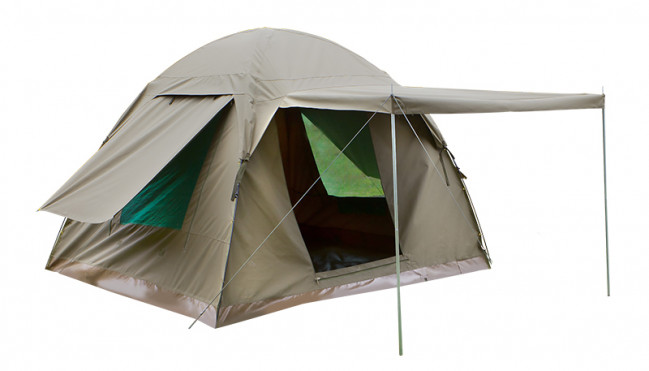 Canvas And Tent Gemsbok Tent 3m x 3m With 2 Windows Light Body No Skull Cap Or Veranda