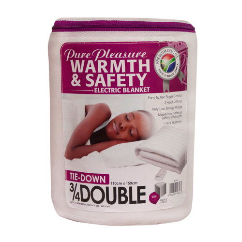 Pure Pleasure NonFitted Electric Blanket Showspace