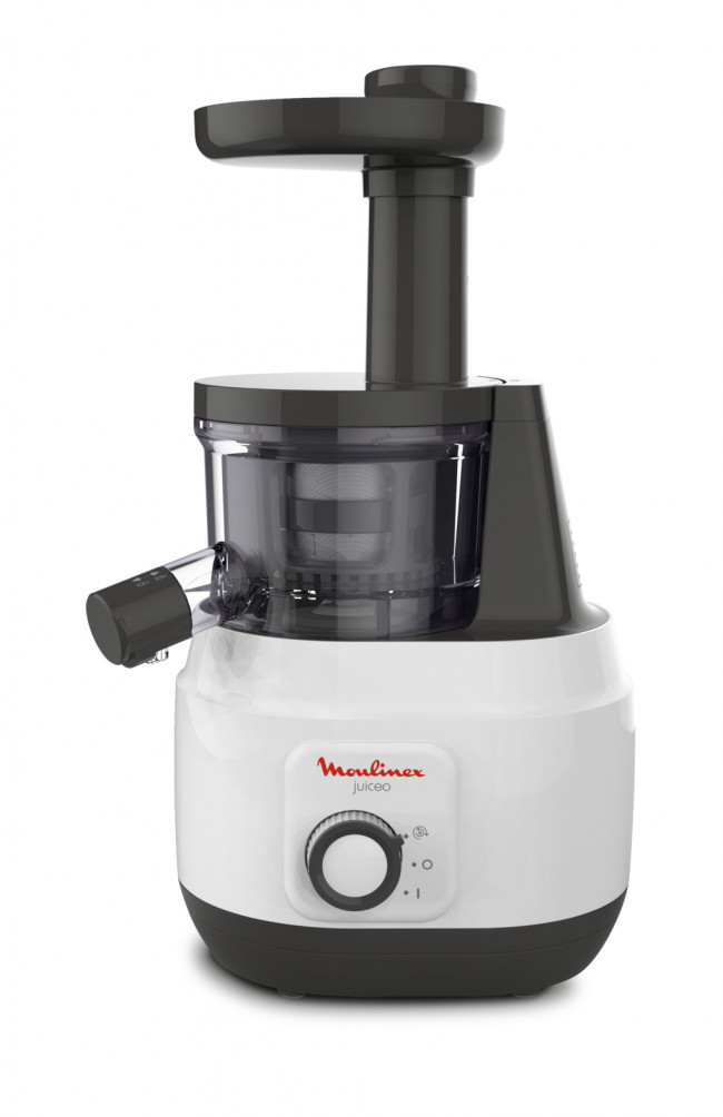 Moulinex 150W Black/Red Juiceo Slow Juicer Showspace