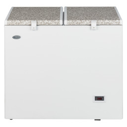 Zero Appliances EFR260DC 200L Side by Side Double Bin Fridge/Freezer